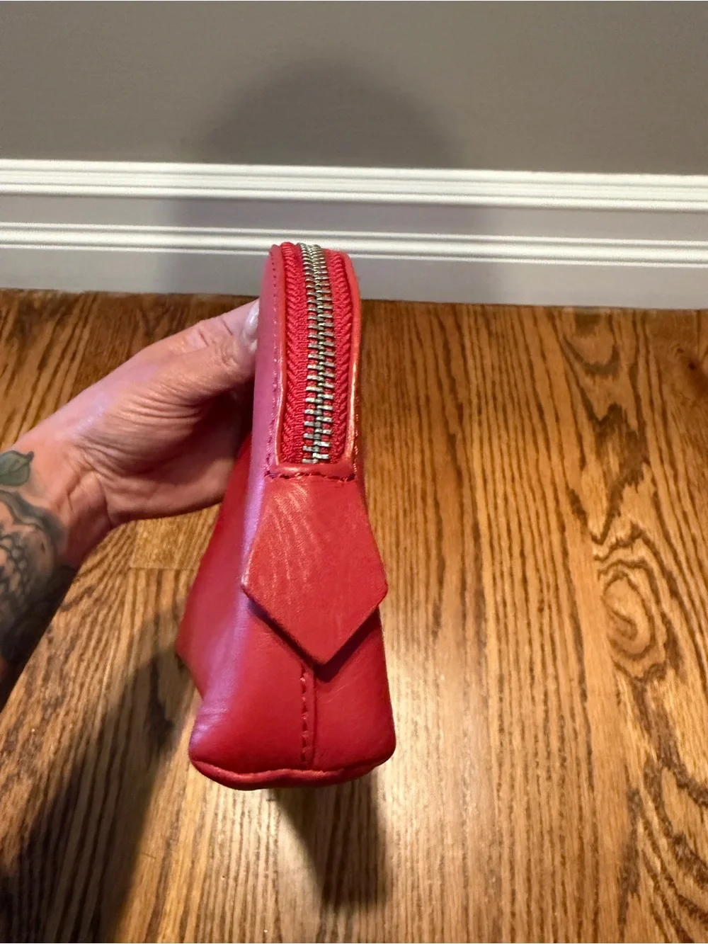 Royce Brand red leather